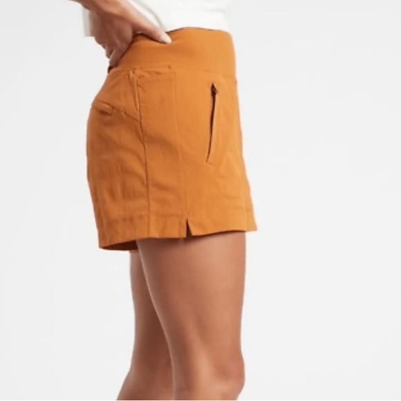 NWT Athleta Plus Size 24 Shorts Trekkie North Hiking Dusty Apricot Athletic Camp - Picture 3 of 16